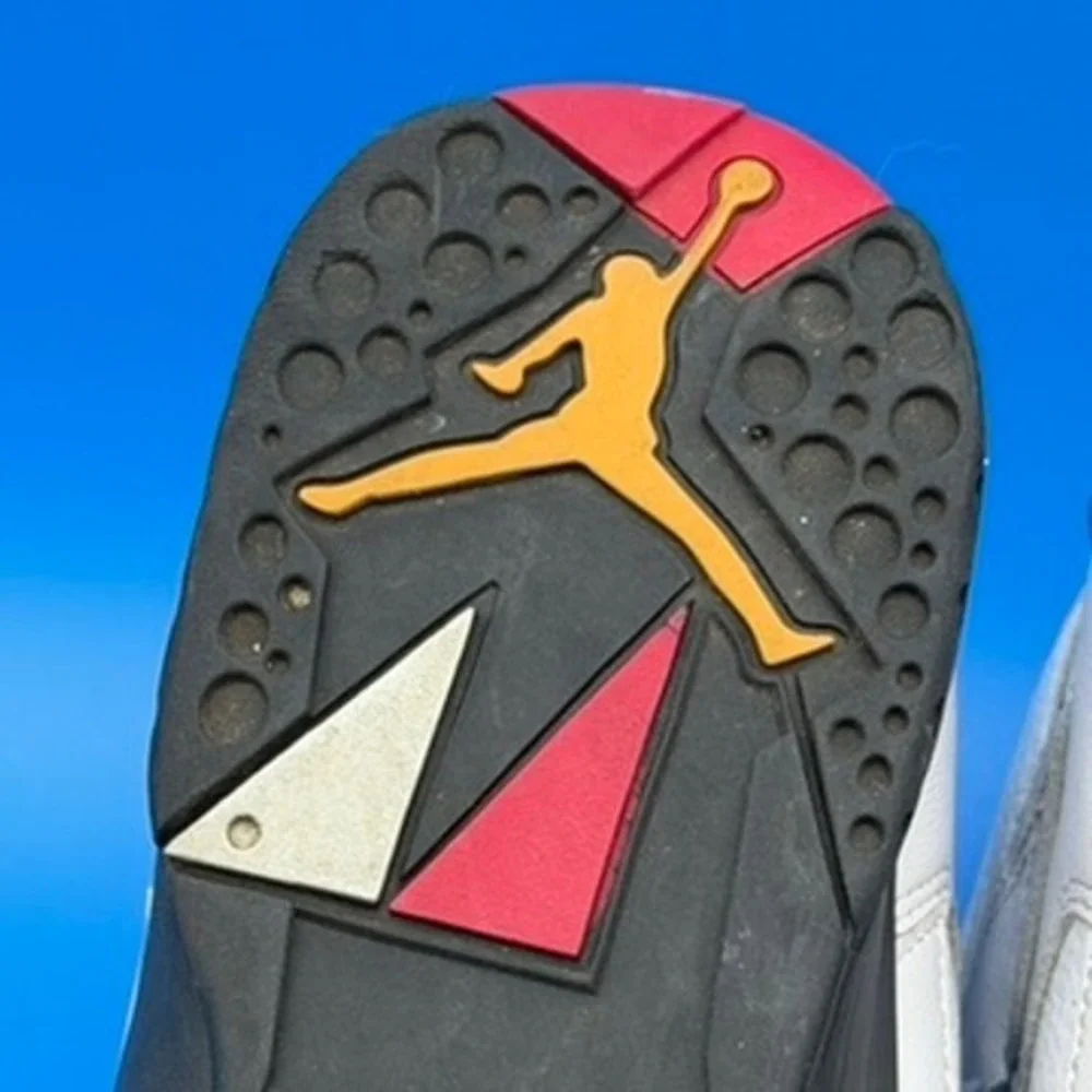 Jordan 7 Retro Cardinal White Red Gold CU9307-106 Size 10.5 12W
